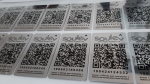 Impressão de QR code em adesivo Metalizado