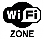 iWifi zone. Tam.20 x 20 cm