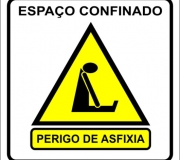Espaço confinado. Tam.50 x 35 cm.