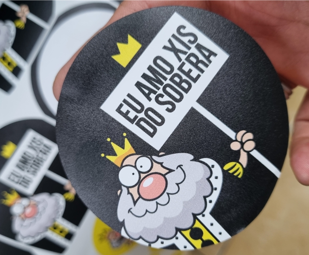 Adesivo personalizado